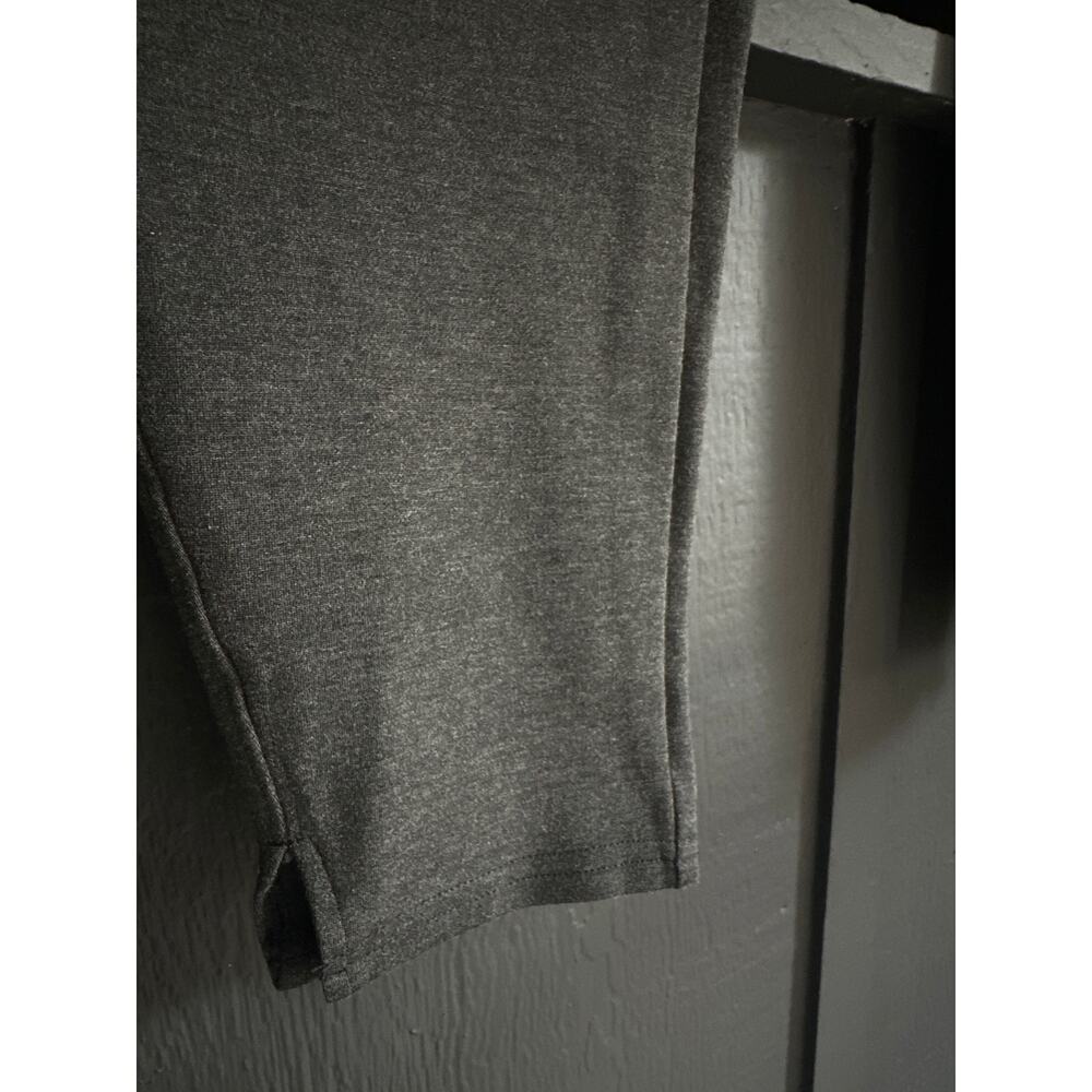 SPANX Ankle Ponte Leggings Gray Heather Charcoal Size Large - Picture 3 of 8